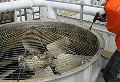 珠海中央加速器梯子冷却塔清洗步骤